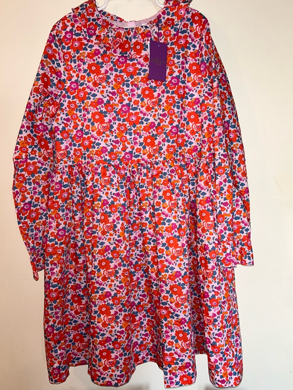 NWT JACADI PARIS Liberty Girls Size 12 Floral Dress NEW